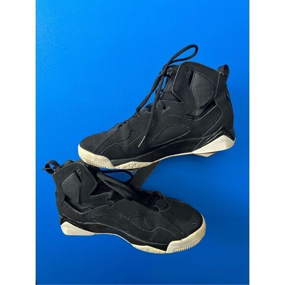 Jordan True Flight Black White Gold Style 342964-026 Release 2016 Size 10 Rare - Picture 1 of 6